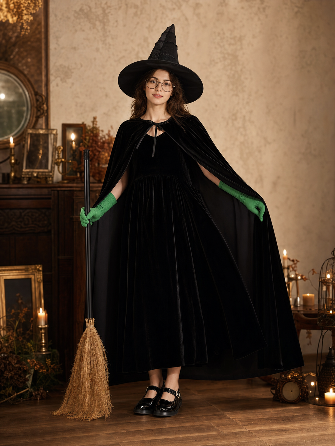 Children's Halloween costume set with accessories