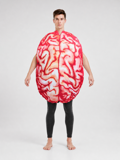 Brain Costume for Halloween and Themed Parties