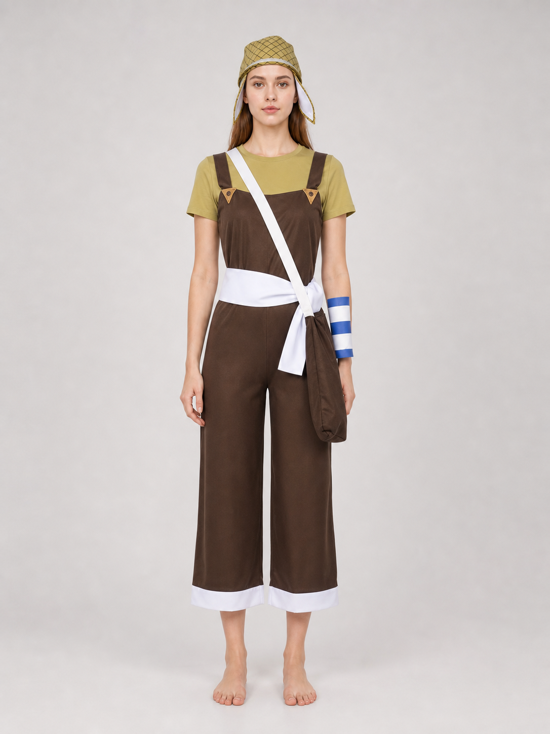 Usopp One Piece Cosplay Costume with Accessories