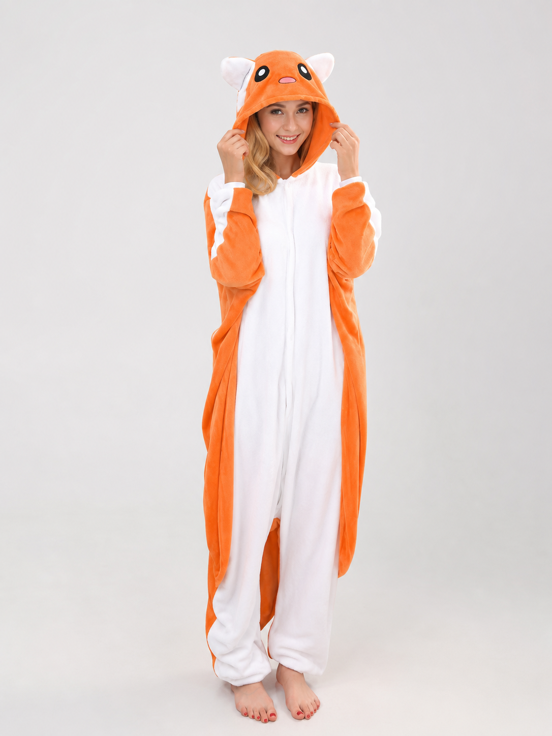 Kigurumi Hooded Animal Onesie with Ears