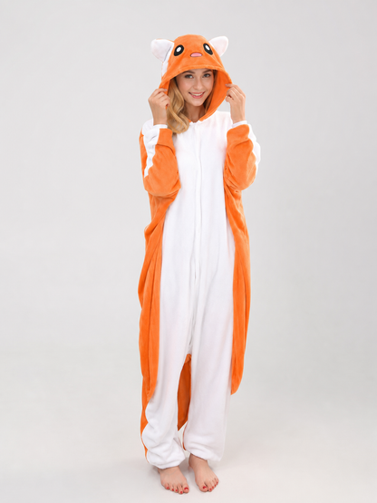 Kigurumi Hooded Animal Onesie with Ears