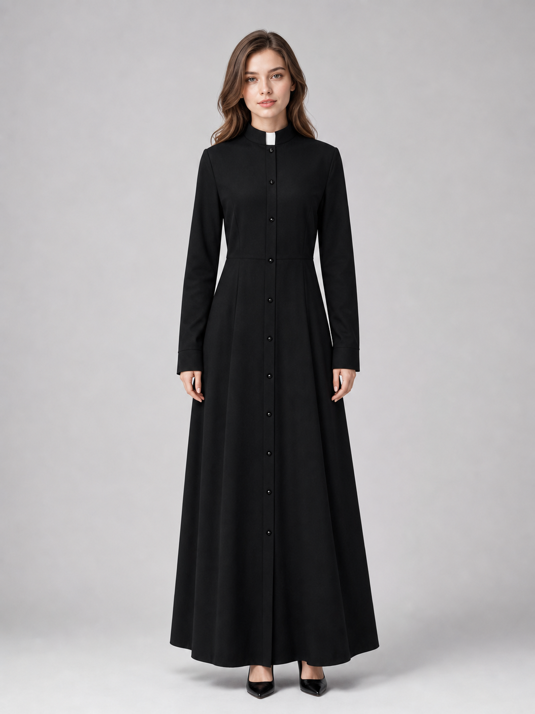 Halloween Retro Steampunk Clergy Costume