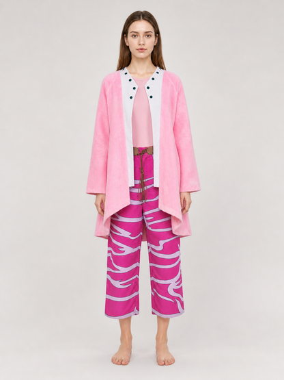 Doflamingo One Piece Anime Cosplay Costume on-model view 2