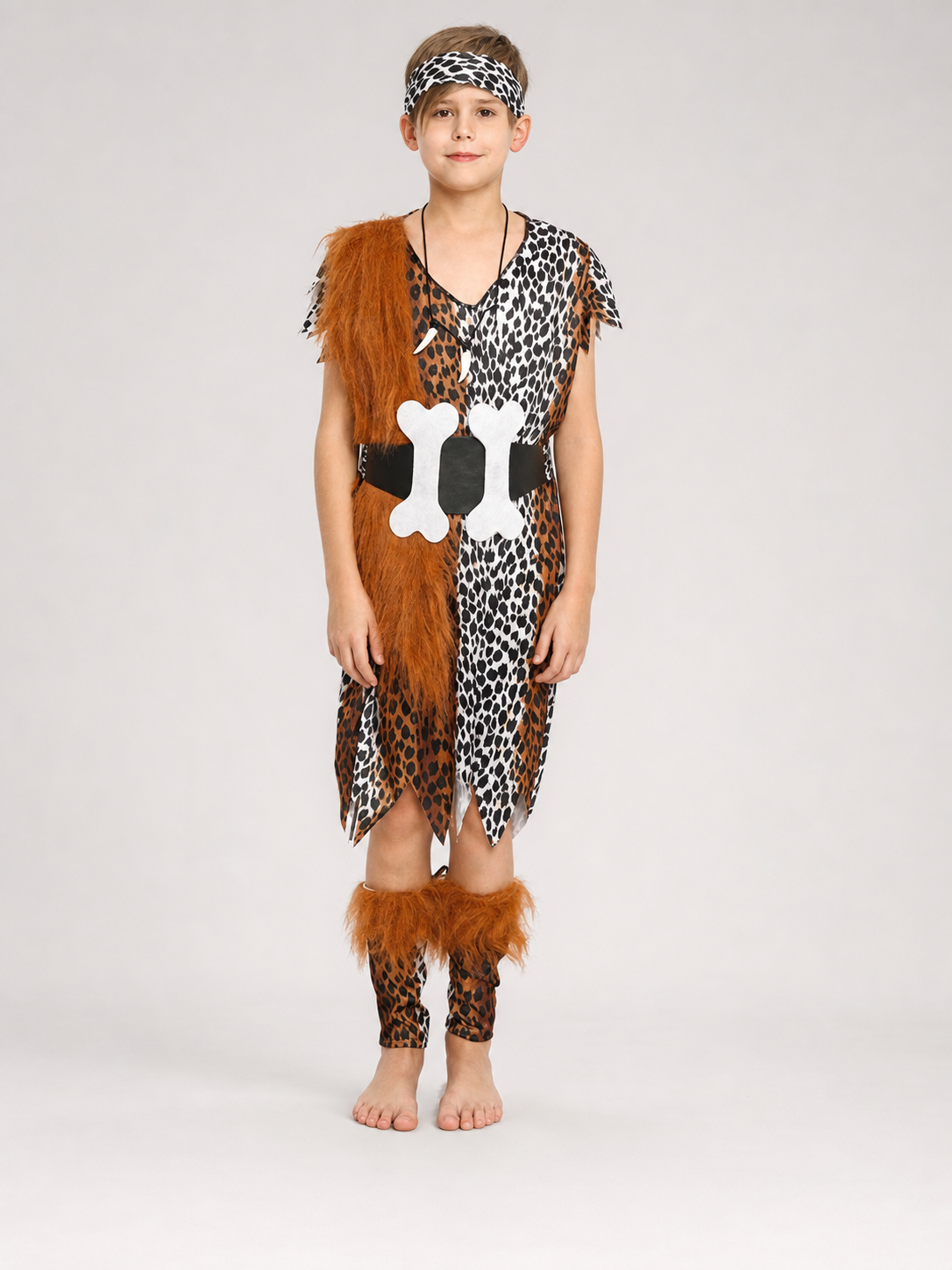 Kids Caveman Costume with Accessories