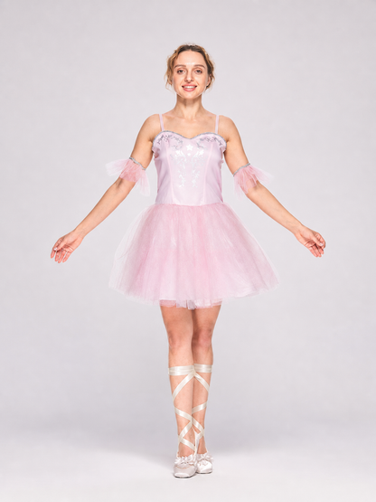 Ballet Stage Dress with Tutu Skirt