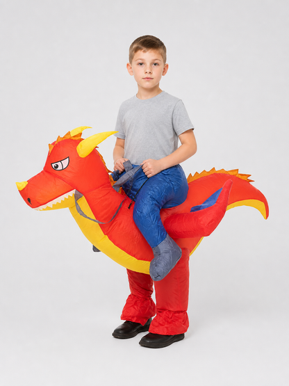 Inflatable Dragon Costume for Carnival, One Size