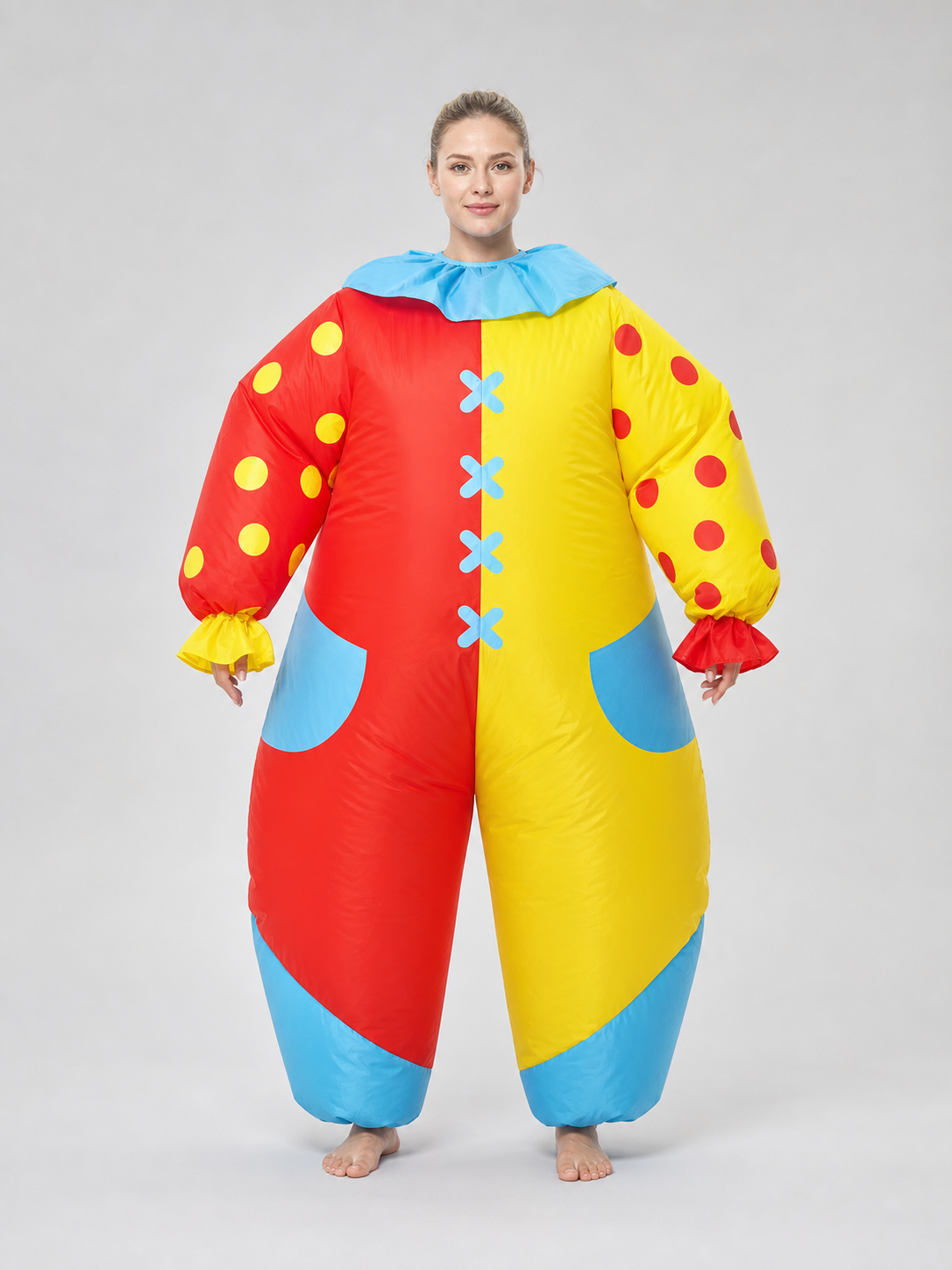 Inflatable Clown Costume for Parties and Halloween