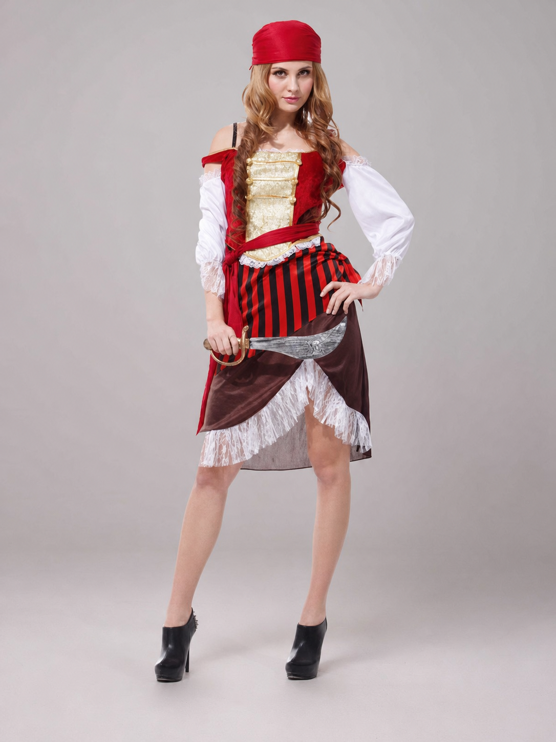Jack Sparrow Pirate Costume for Halloween