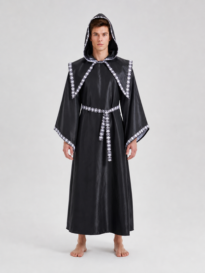 Hooded Costume: Long Cloak with Cape