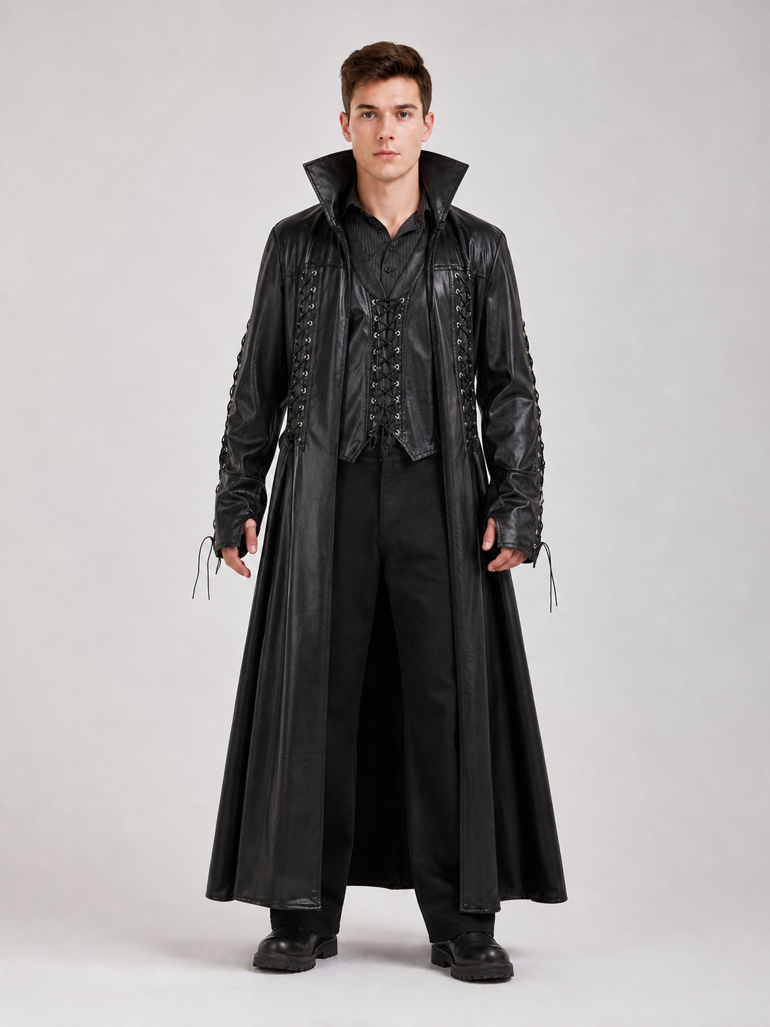 Gothic Long Cape for Costume and Cosplay