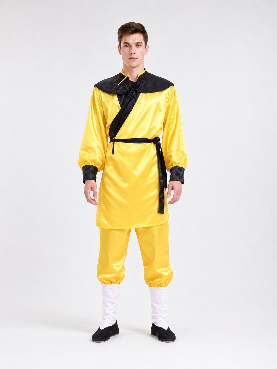 Sun Wukong Cosplay Costume, Yellow Set
