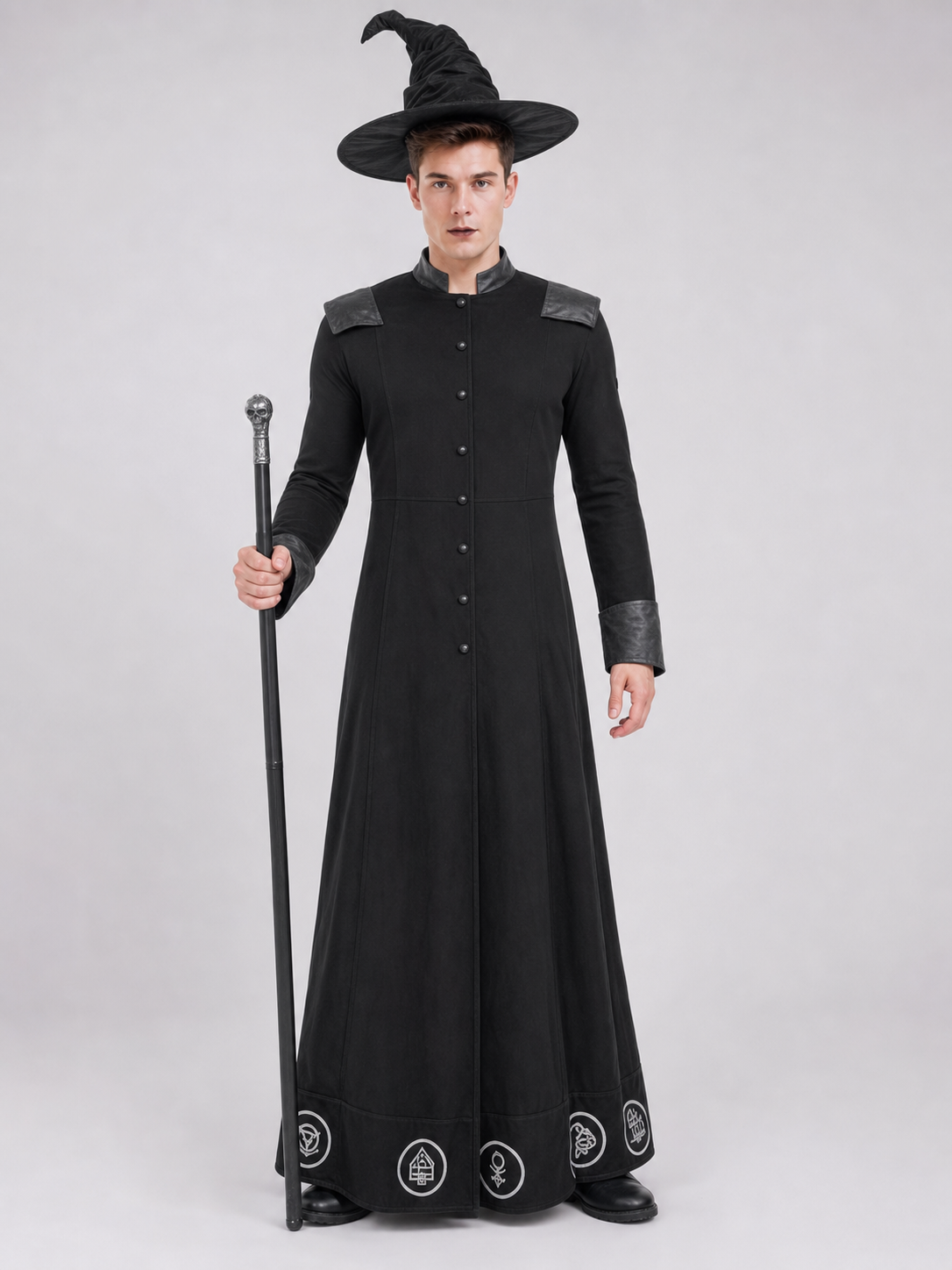 Halloween Costume: Robe and Pointed Hat