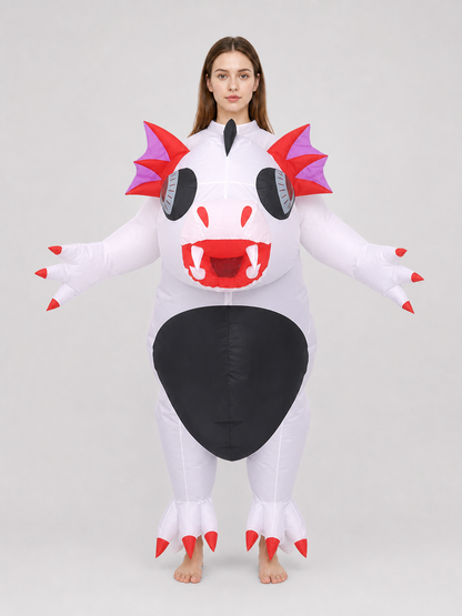 Inflatable Dragon Costume “Red Claw”, One Size