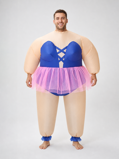Inflatable ballet costume for parties and performances