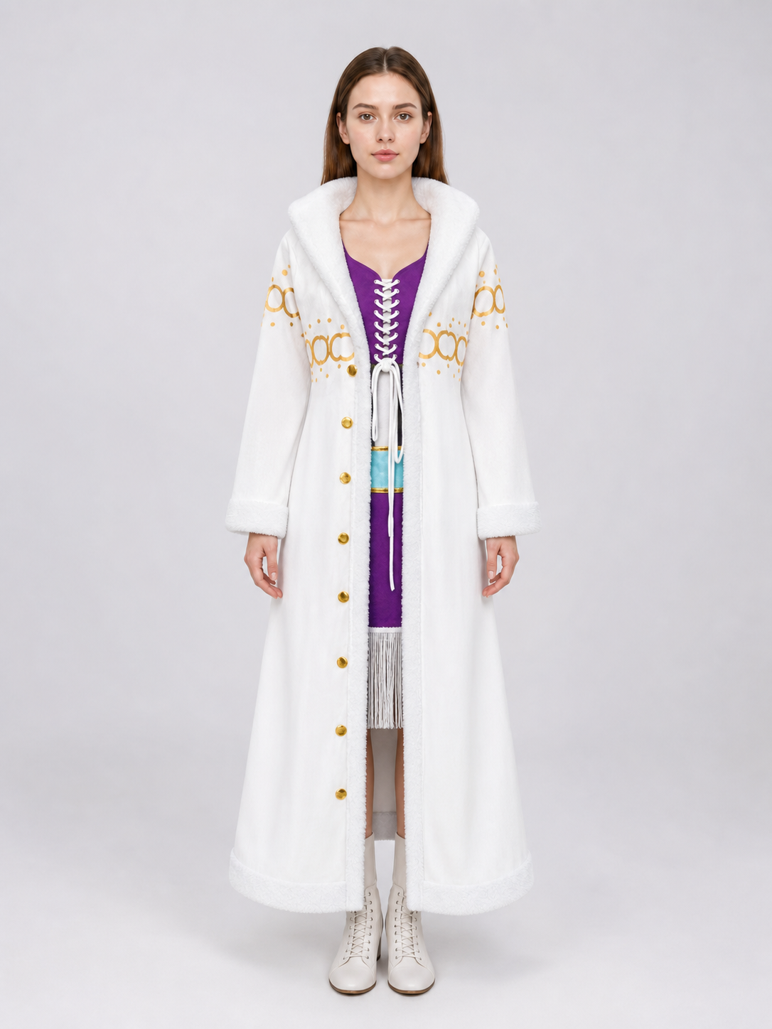 White long coat for Star Wars cosplay