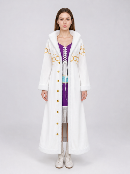 White long coat for Star Wars cosplay