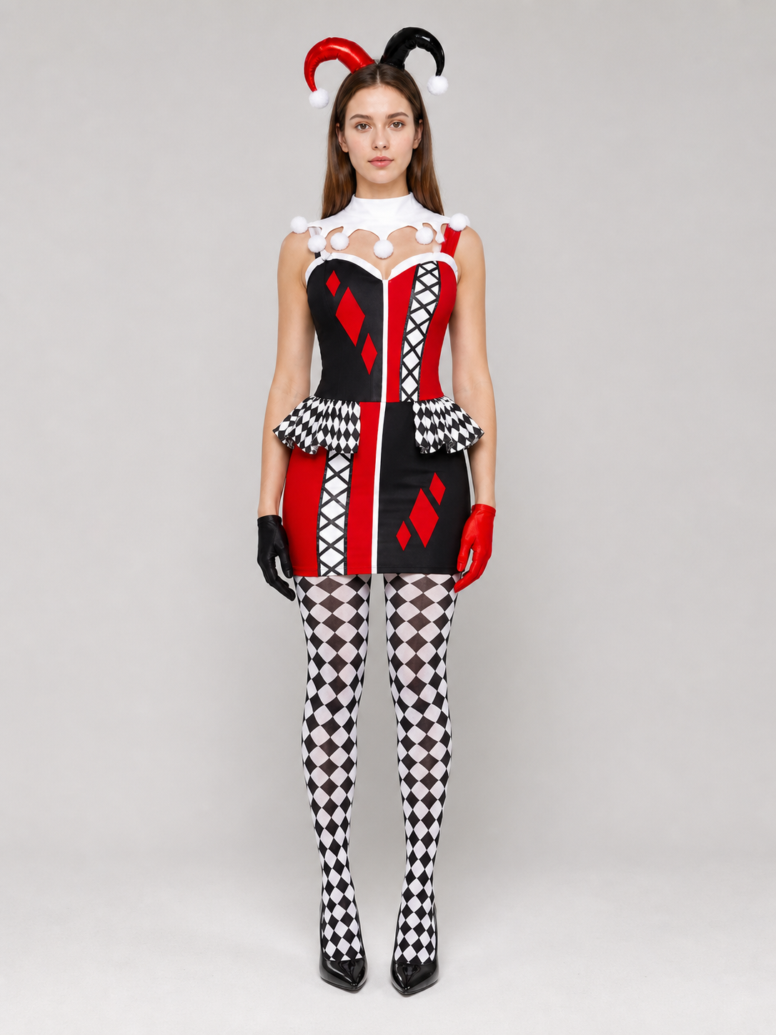 Harlequin Costume for Stage and Halloween