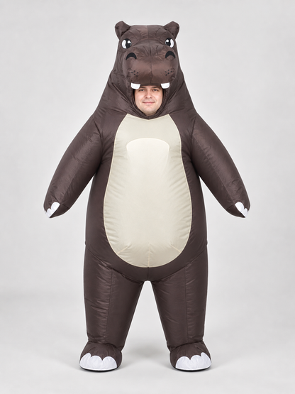 Inflatable Hippo Costume for Halloween, Carnival