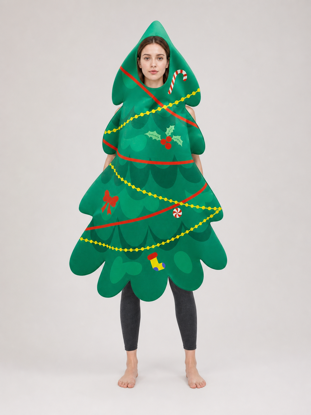 Christmas Tree Costume for New Year’s Celebrations