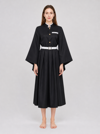 Anime-inspired cosplay costume with wide sleeves