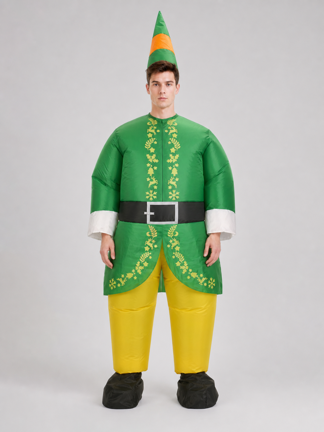 Festive carnival costume with hat