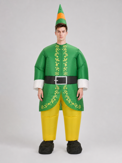 Festive carnival costume with hat