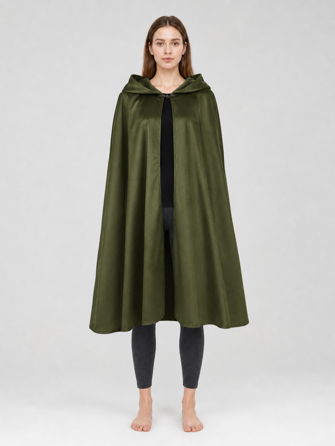 Green Hooded Carnival Cloak, Theatrical