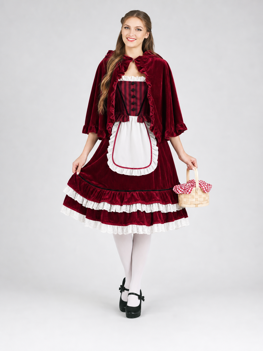 Little Red Riding Hood Costume with Cape