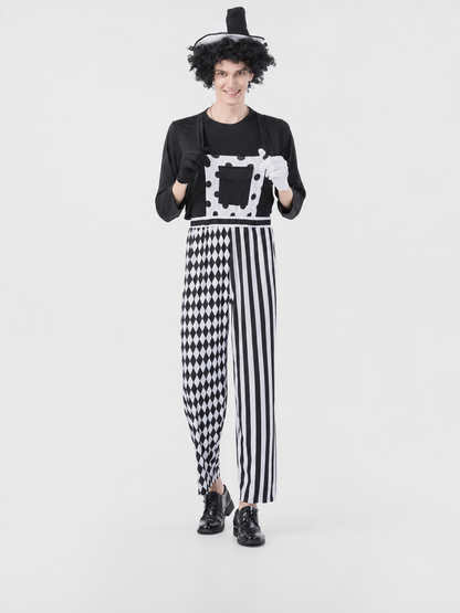Vintage Circus Clown Costume