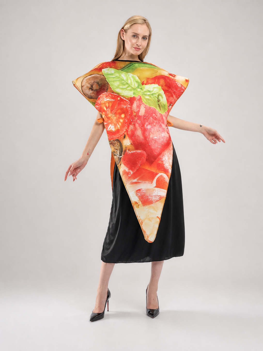 Pizza Slice Halloween Costume on-model view 2