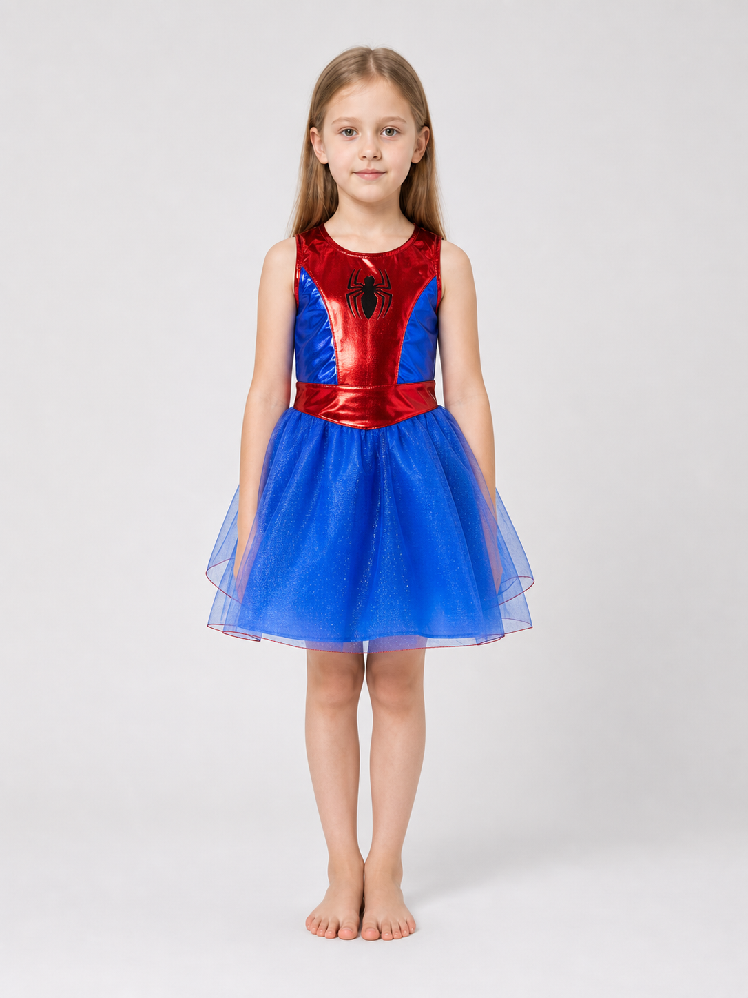 Superhero Costume: Dress and Mask