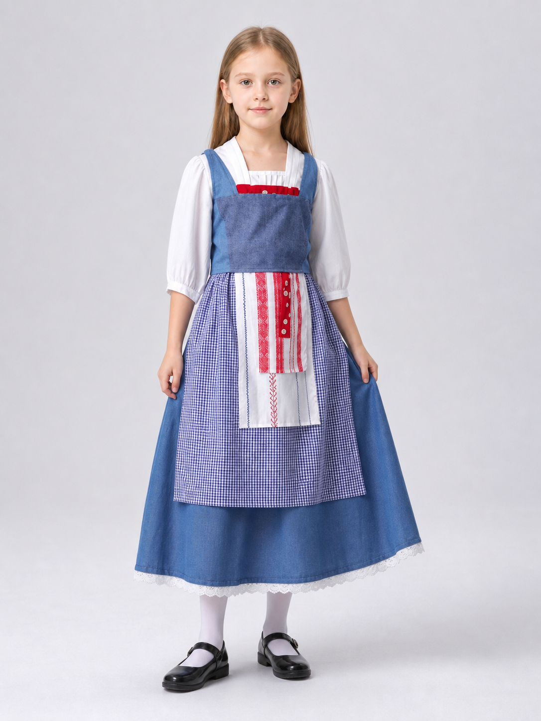 Children's costume for a fairy-tale role, blue set