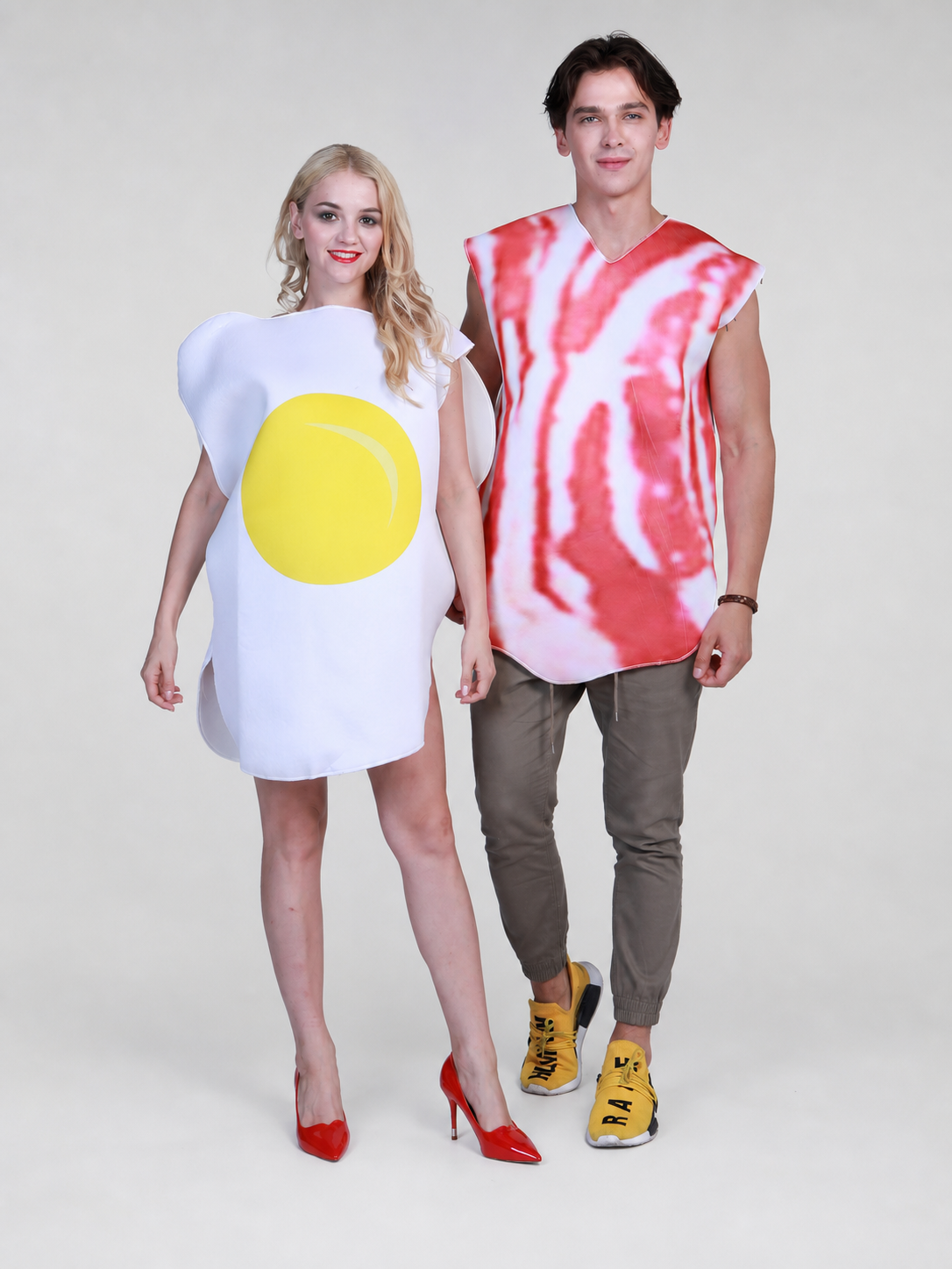 Fried Egg and Bacon Halloween Costume