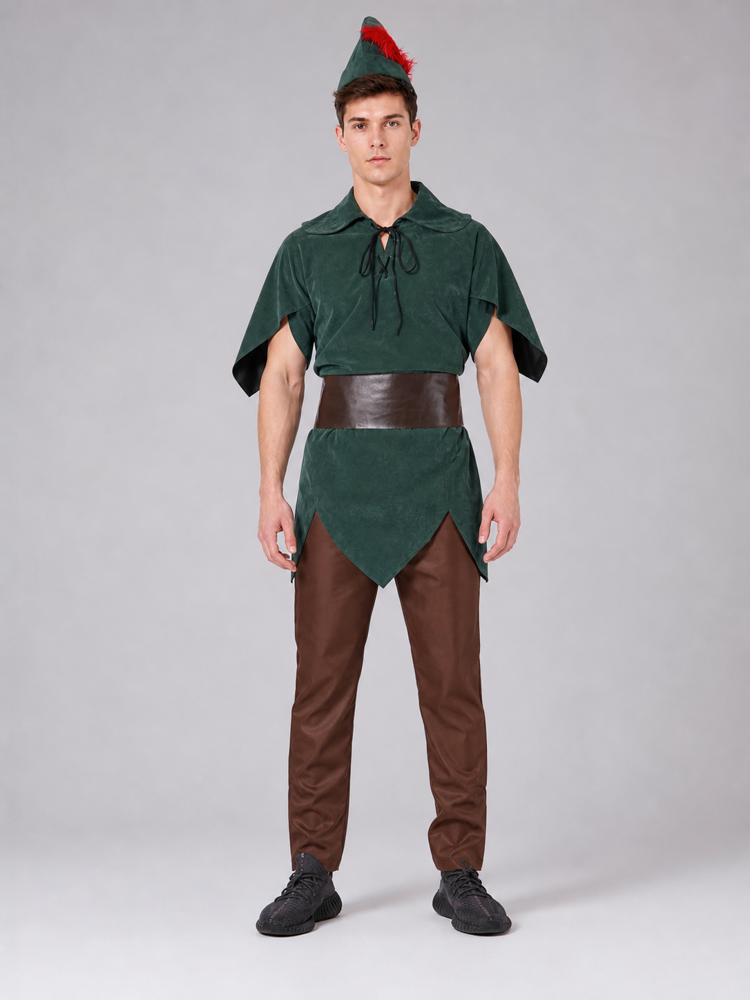 Robin Hood cosplay costume, green set