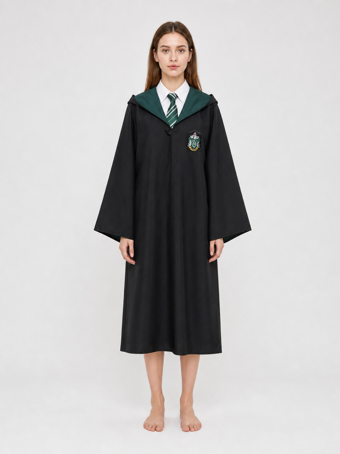 Cosplay Costume: Hooded Robe and Tie