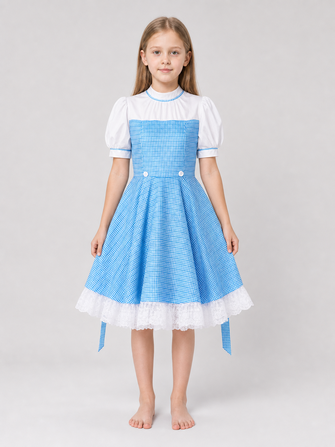 Plaid Dorothy Dress for Cosplay and Stage