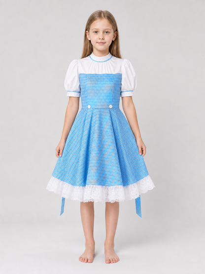 Plaid Dorothy Dress for Cosplay and Stage