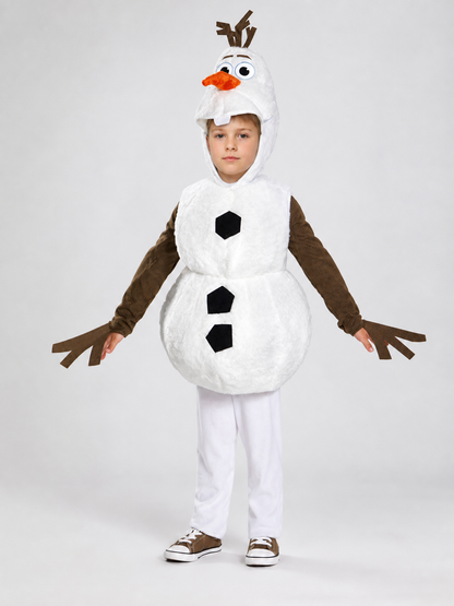 Snowman Costume for Kids and Parties