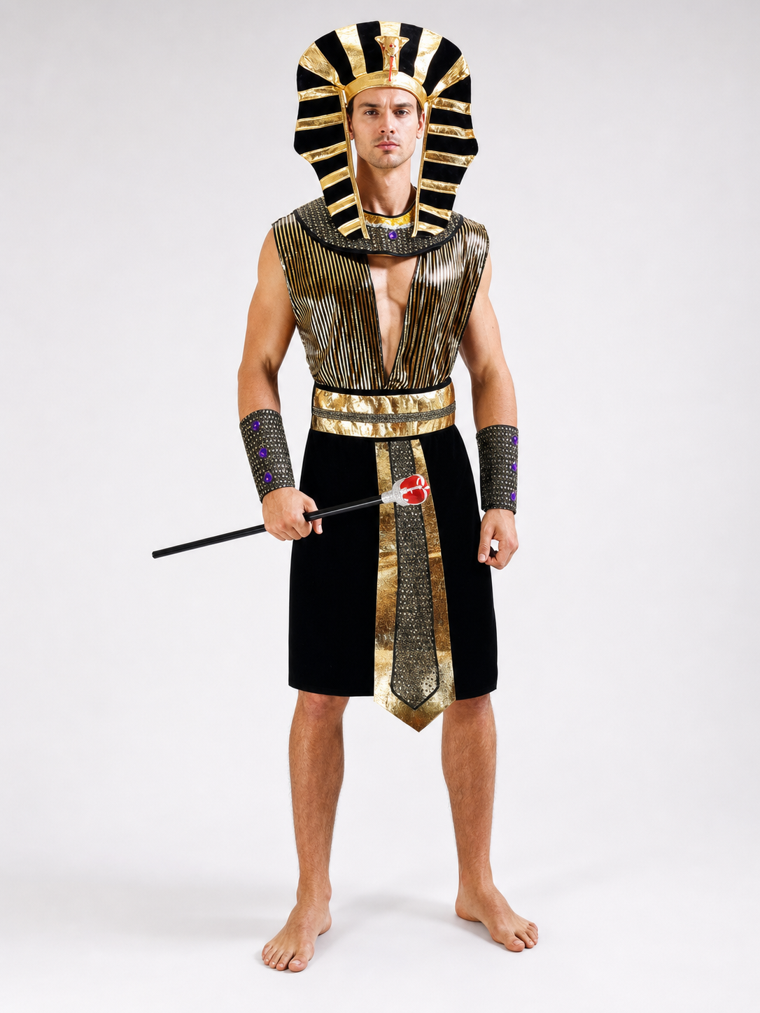 Egyptian Pharaoh Costume for Cosplay and Parties