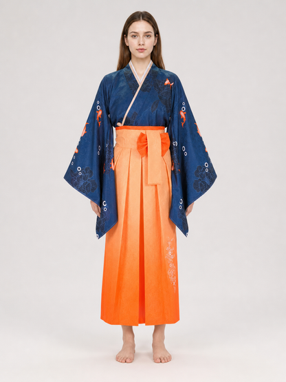 Amelia Watson Kimono-Style Cosplay Dress