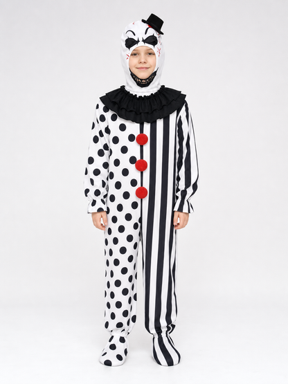 Clown Jumpsuit Costume for Halloween and the Stage