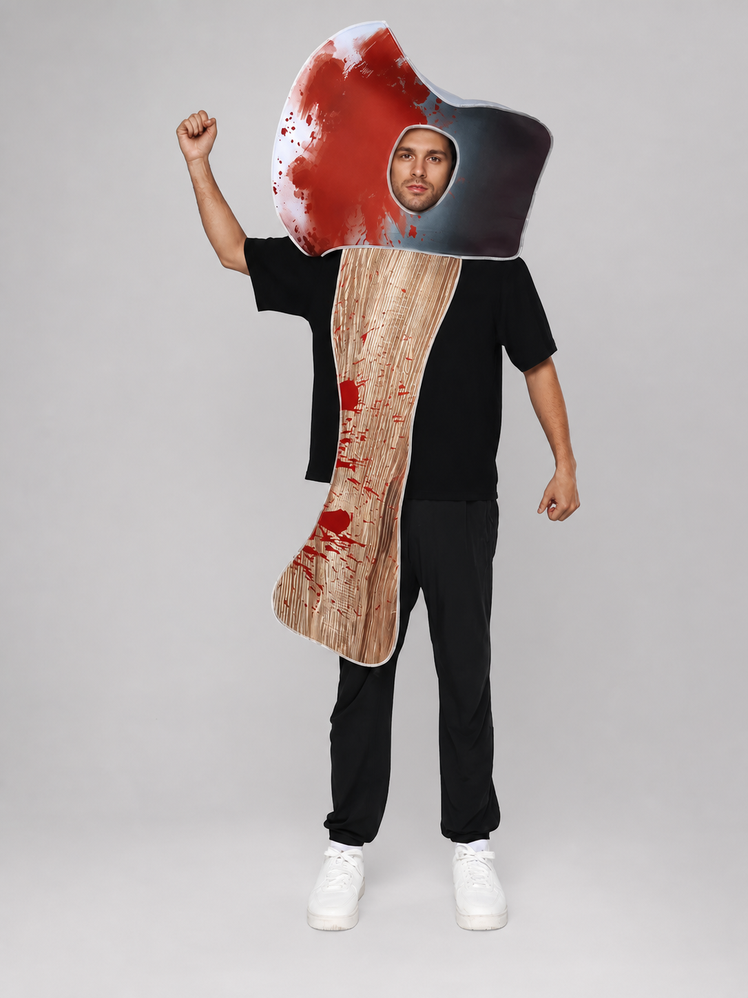 Bloody Axe Costume for Halloween and Cosplay on-model view 2