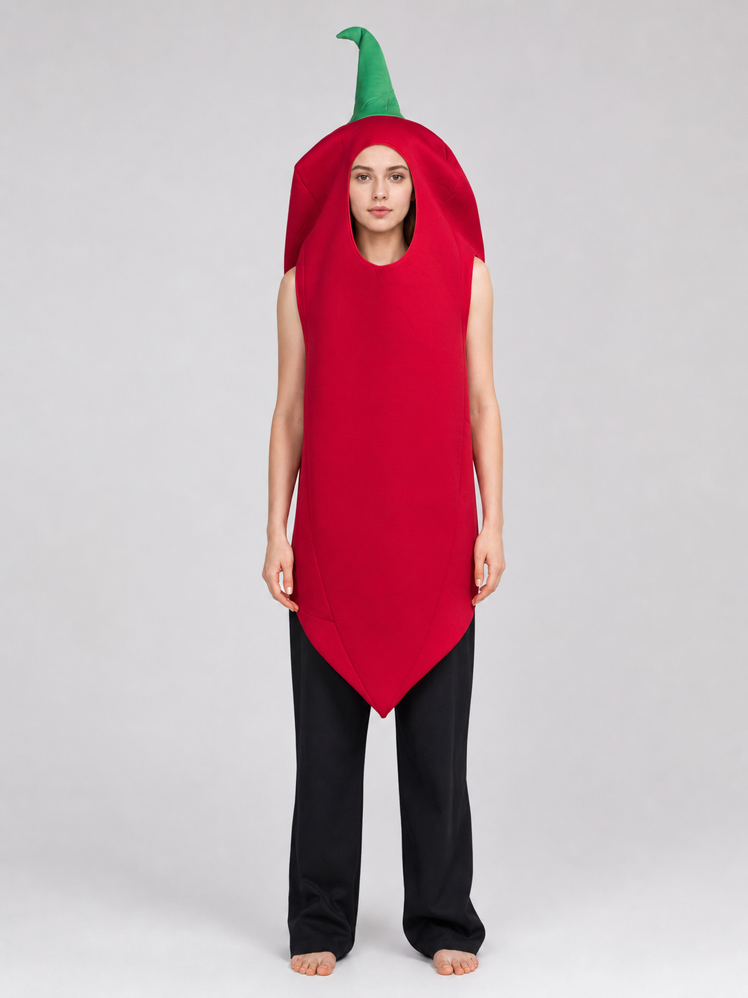 Chili Pepper Costume for Halloween and Theme Parties