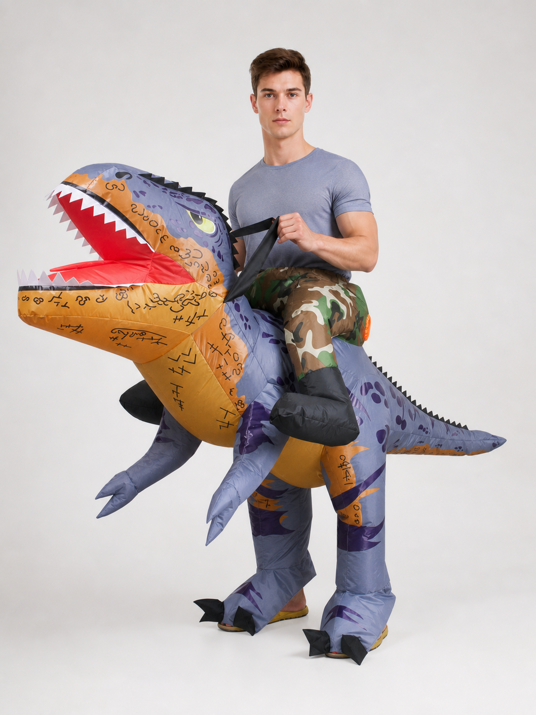 Inflatable Dinosaur Costume for Parties