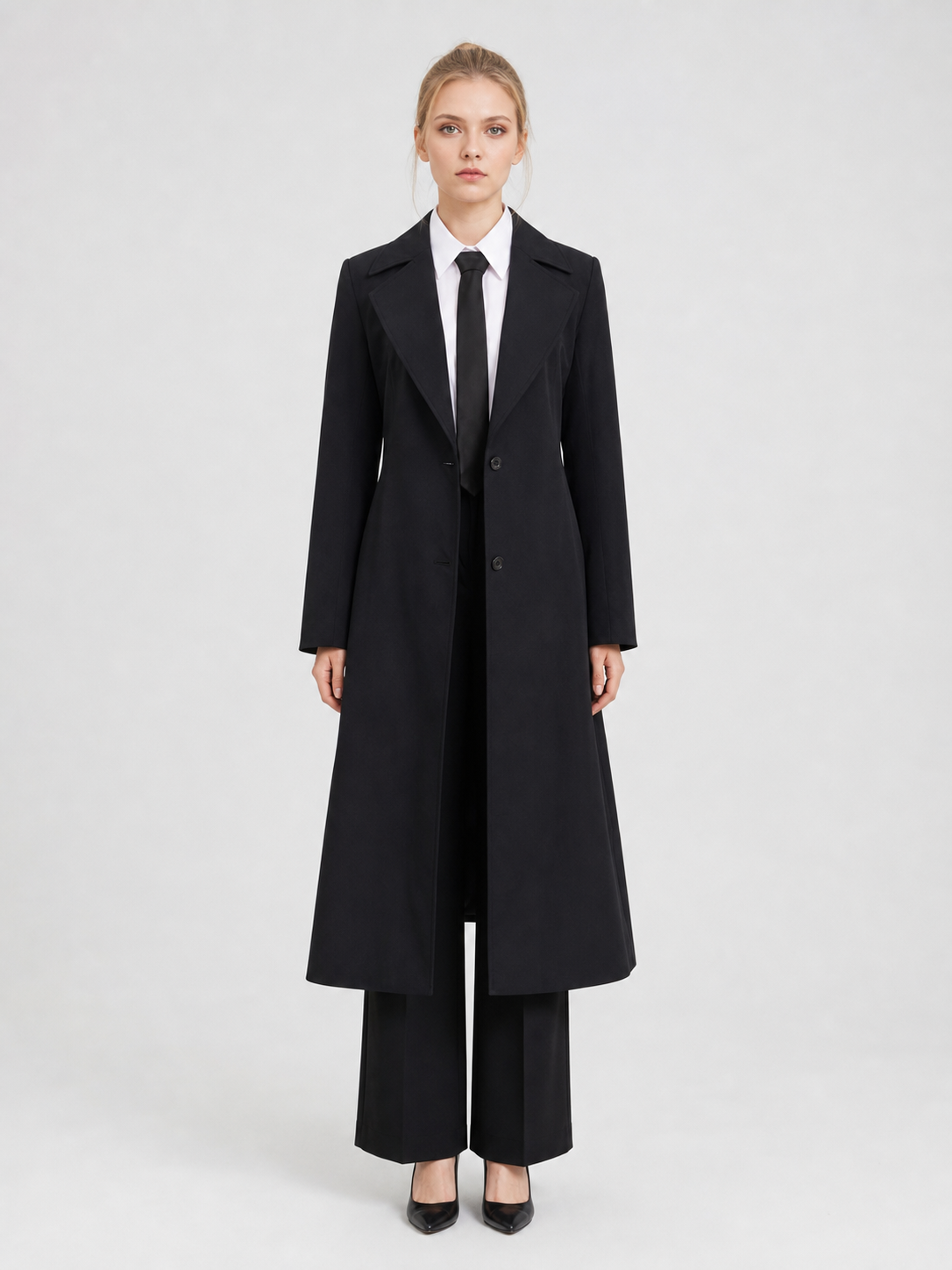 Anime Cosplay Costume: Coat, Shirt, Pants, and Tie