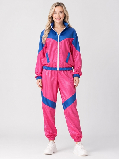 Retro Disco Costume with Jacket and Pants for Performances