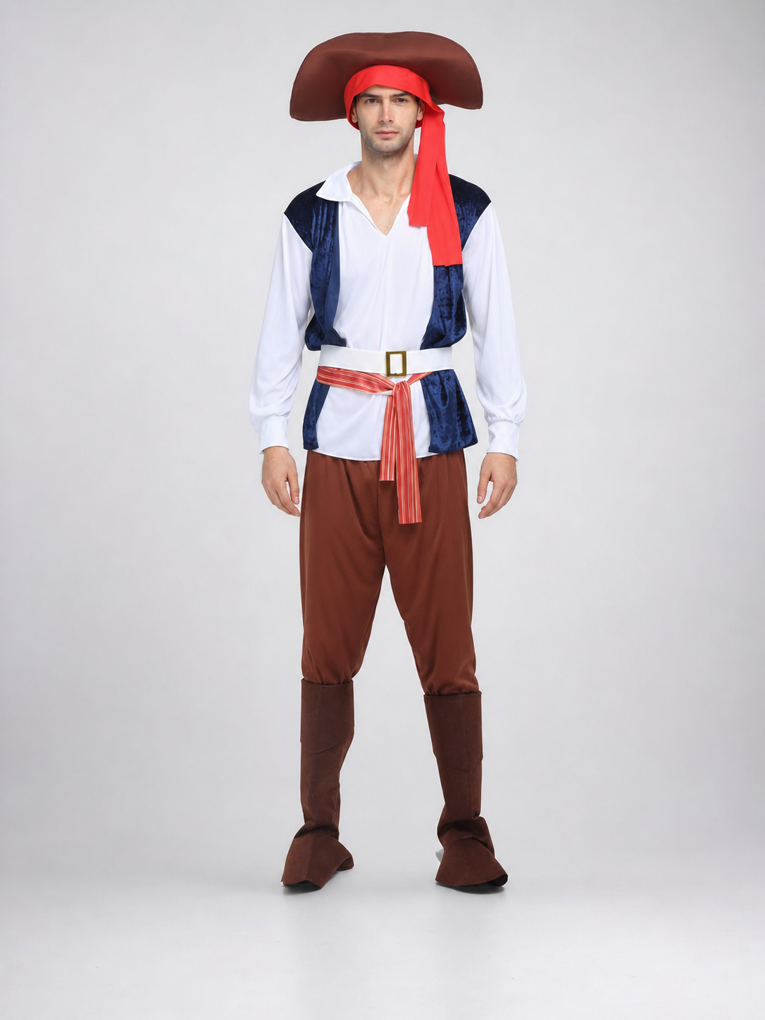 Halloween Pirate Costume, Complete Set