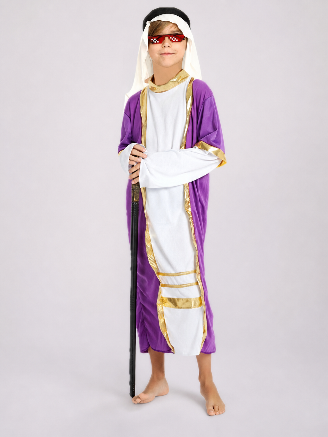 Children's Arabian Carnival Costume with Accessories