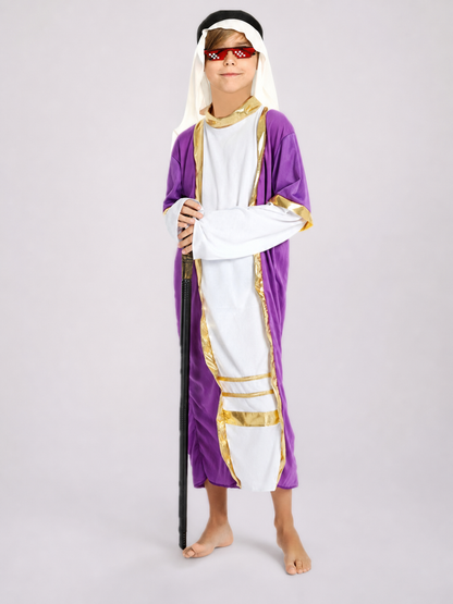 Children's Arabian Carnival Costume with Accessories