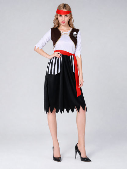Carnival Pirate Costume with Accessories